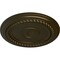 Ekena Millwork Alexandria Rope Ceiling Medallion (Fits Canopies up to 4 5/8"), 19 5/8"OD x 1 1/2"P, Green Gold CM18ALGGS - alternate 4